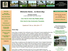 Tablet Screenshot of heronbayhome.com